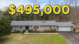 Inside a SPACIOUS Ranch-Style Home in North Branford CT 495 000