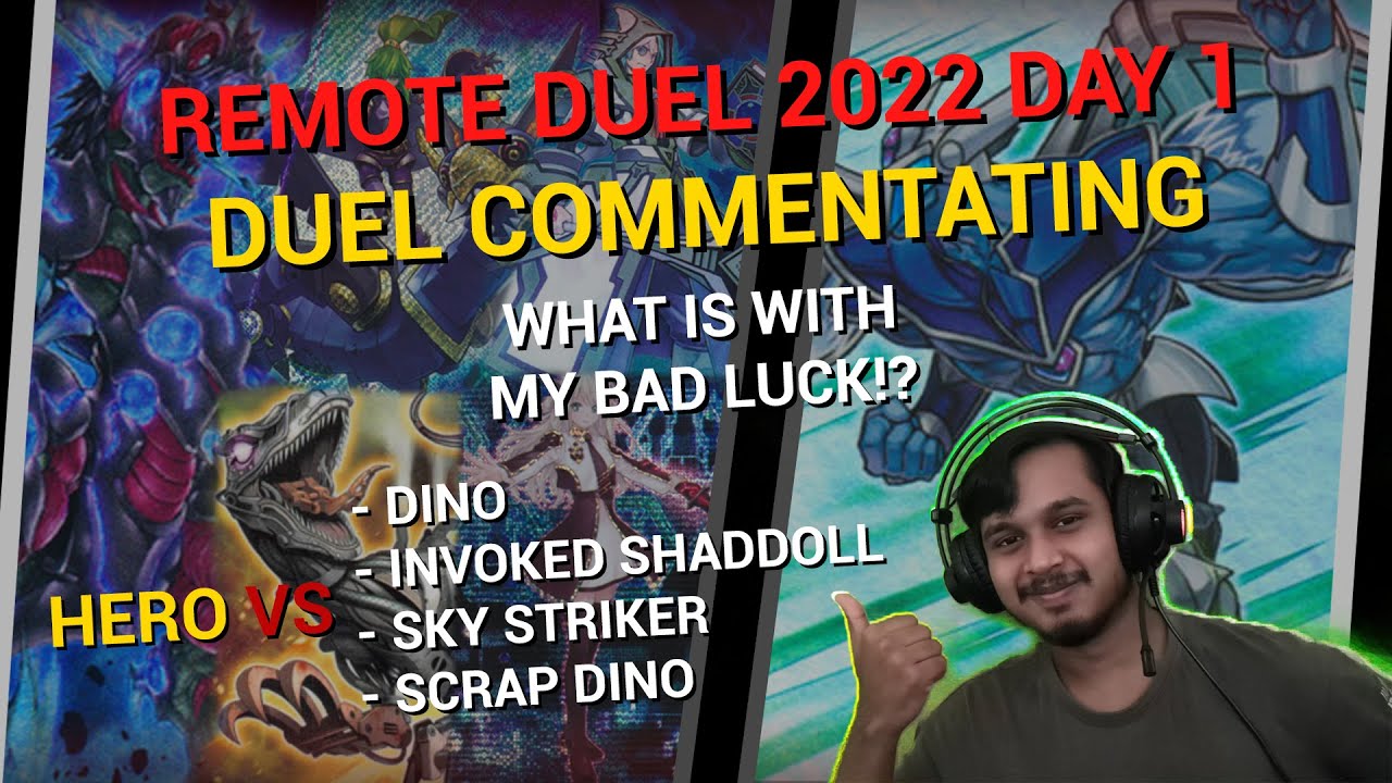 WHAT IS WRONG WITH MY LUCK - Adilsons Remote Duel Tournament 2022 Day 1