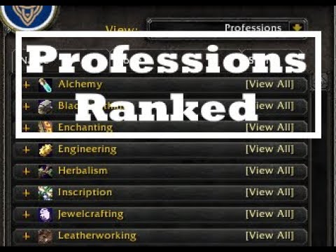 wow legion what are the best money making professions