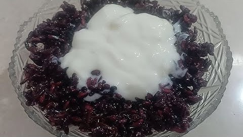 CƠM RƯỢU NẾP CẨM SỮA CHUA CÓ TÁC DỤNG GÌ ?