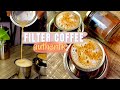 Authentic south indian filter coffee at home  filter coffee recipe  curly bhavya