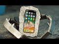 Can Cement Protect iPhone X from Bear Trap?