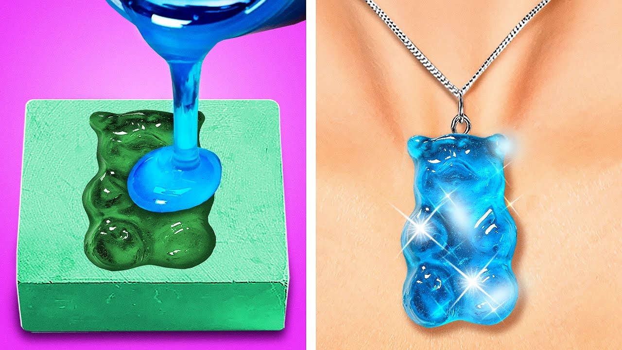 17 DIY JEWELRY IDEAS | Cool Accessories With Glue Gun, 3D Pen And Epoxy ...