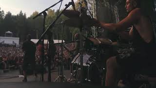 CRIPPLE BASTARDS - MORTE DA TOSSICO - LIVE OBSCENE EXTREME 2018 -  ZOOM Q2N