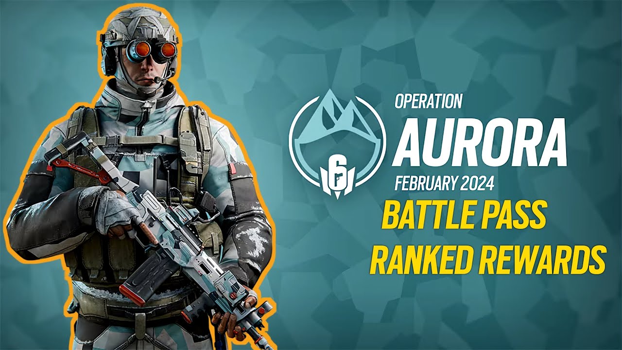 Rainbow Six Mobile Operation Aurora Battlepass and ranked rewards 