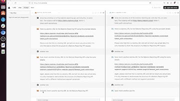 Generating random Matomo API reporting URL with Mistral AI