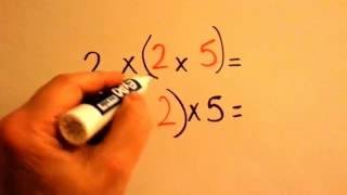 Grade 3 Math #4.6, Associative Property of Multiplication