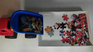 Puzzle Building Cars 2 - Mater, Finn Mcmissile And Acer