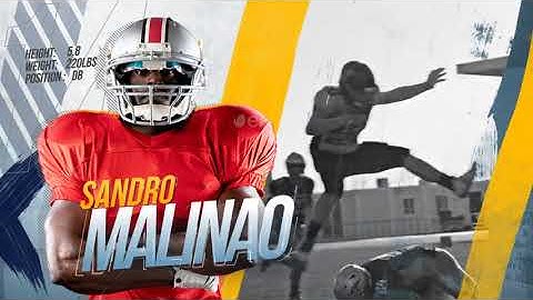 Sport Team Intro -  Player Profile for After Effects 2021