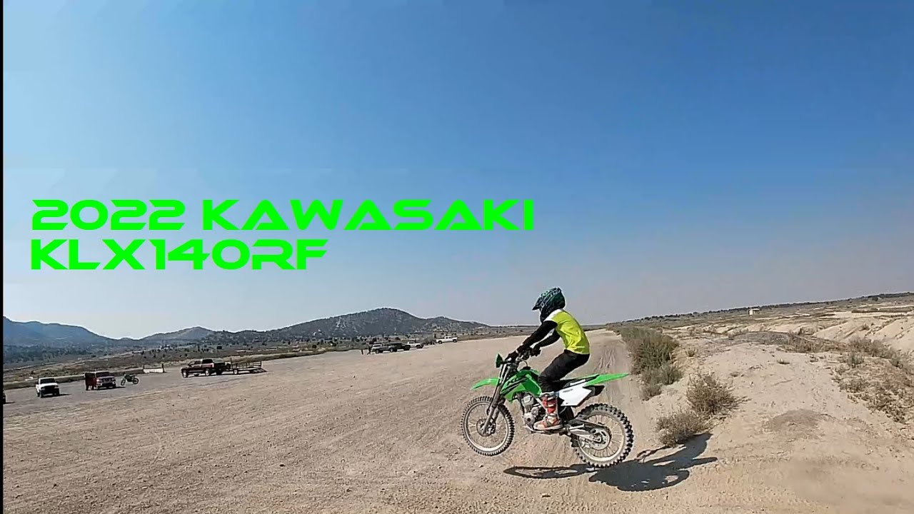 2022 Kawasaki KLX140RF.. New bike day for my grandson! - YouTube