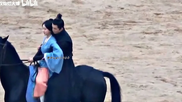 [New Reuters] WuLei and Zhao Lusi practice Horse riding for “Love Like the Galaxy” - DayDayNews