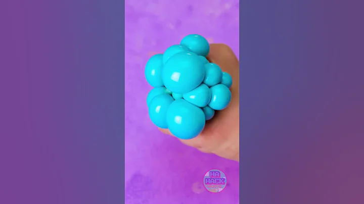 Squish Your Stress Away! 🤯 DIY Toothpaste Stress Ball Magic! ✨ #shorts
