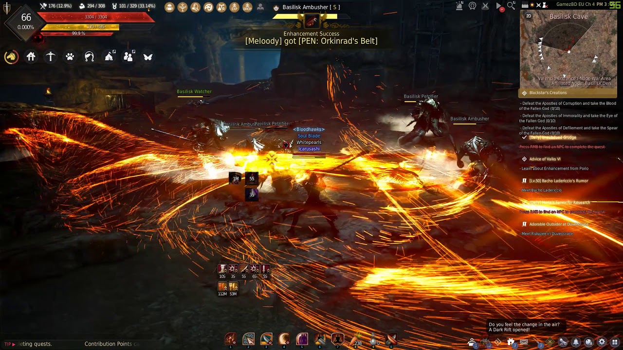 10 minutes of my PC trying to stay alive while I grind Black Desert online on insane graphics