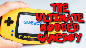 THE ULTIMATE MODDED GAMEBOY!! | Fully Modded JAYBOYMODZ GBA