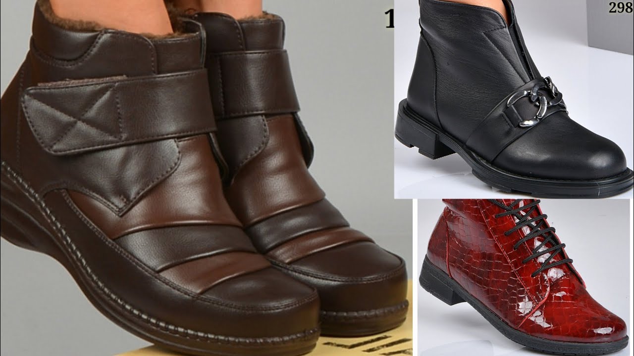 WINTER 2023 LATEST NEW APPEALING LEATHER BOOT SLIP ON SHOES LATEST ALL