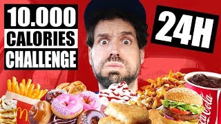 JE MANGE 10 000 CALORIES PENDANT 24H ? - HUBY