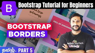 #5 🅱️ Border in Bootstrap | Bootstrap Tutorial for Beginners in Tamil
