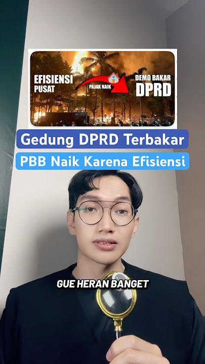 #IndonesiaCemas Ep 4: The Trend of Burning Down DPRD Buildings Due to Drastic Increase in #PBB Ta...