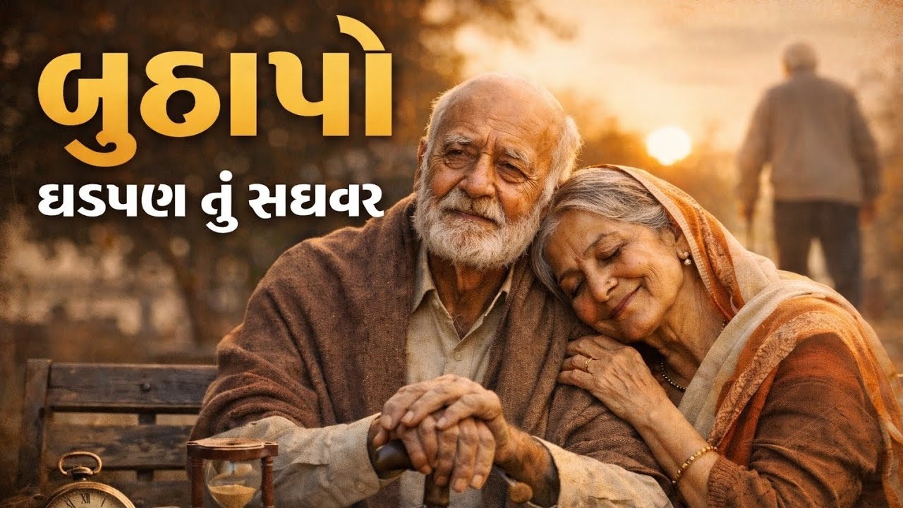બુઢાપો ઘડપણ ...Bhavesh writing gujarati ✍️🙏 like, share, subscribe please
