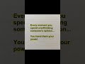 how to take nothing personally, #shortvideo #changeyourmindsetchangeyourlife