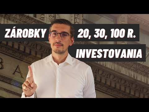 Investovanie potrebuje ČAS. Toto zarobíte po 10, 20, 30 a 100 rokoch!