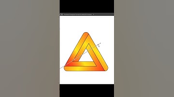 3D Triangle Logo Design | #logodesign #shorts  #illustratortutorial #modernlogo