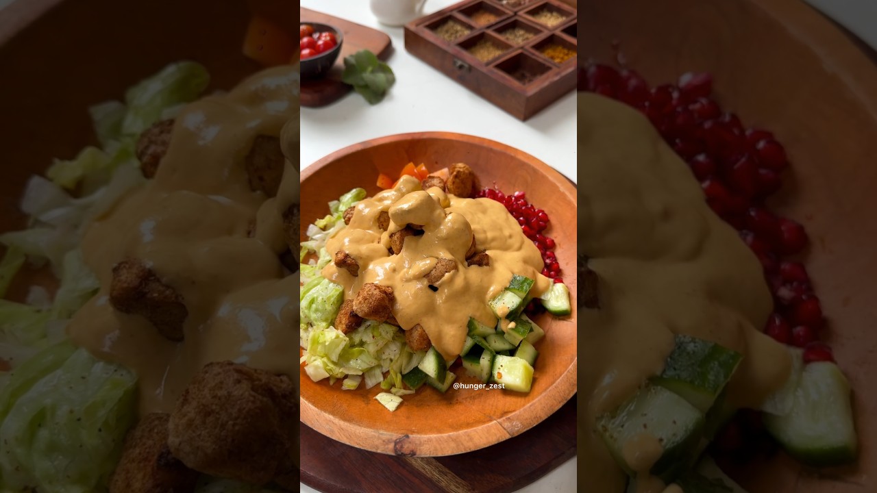 Fuel your body with freshness_ Creamy Dreamy SoyaBean Salad 🌻 🥗 