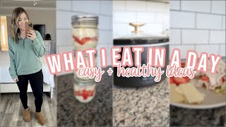 WHAT I EAT IN A DAY ON WEIGHT WATCHERS | EASY + HEALTHY IDEAS | FULL DAY OF EATING HIGH PROTEIN