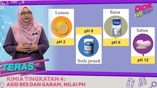 Teras (2021) |   Kimia Tingkatan 4: Asid Bes Dan Garam, Nilai PH