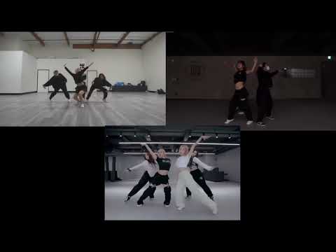 aespa - illusion | Bada Lee Bailey Sok and Final Choreo Comparism