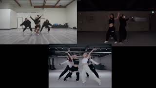 Aespa  Illusion  Bada Lee Bailey Sok And Final Choreo Comparism