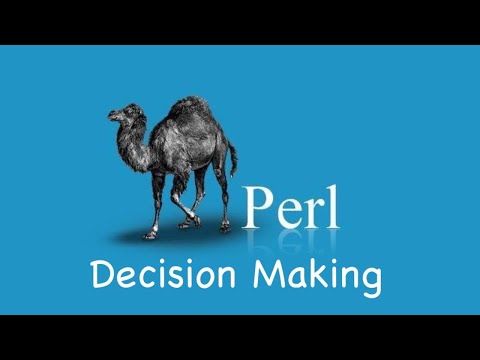 Perl | Decision Making