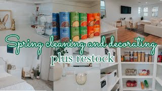 ✨ SPRING CLEANING IN MY NEW HOME || NEW HOUSE SPRING CLEANING AND DECORATING || CLEANING MOTIVATION