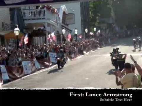 Lance Armstrong Wins Nevada City Classic 2009