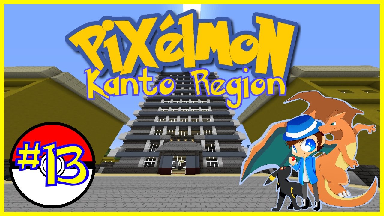 Pixelmon Kanto Region Episode 13 Saffron City! YouTube