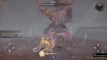 Nioh 3: Alpha Demo [Living Weapon Transformation 2]