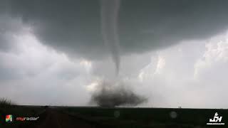 Up-Close Tornado Intercept In Arnett, Ok May 18, 2025