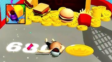 Fat Pusher gameplay android, ios levels 43-44 | Gameplay A&I