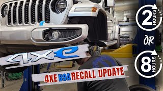 Jeep 4xe Wrangler B9a Recall Update. How Long Should It take? Updated Software? by Jeeps On The Run 1,736 views 2 months ago 12 minutes, 48 seconds