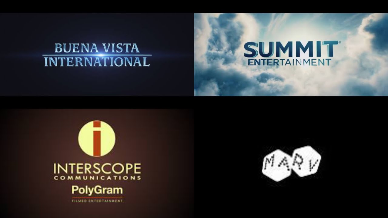 Buena Vista International/Summit Entertainment/Interscope Communications/Marv | Movie Logo Mashup