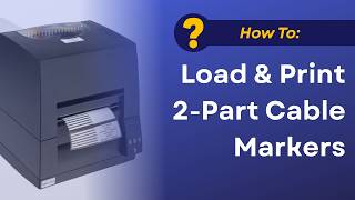 How to load Silver Fox Legend™ Thermal 2-Part Labels (L8s)