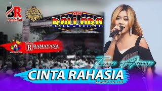Video thumbnail of "CINTA RAHASIA - Tiara Amora - NEW PALLAPA - RAMAYANA Profesional Audio"