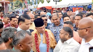 LIVE – Prime Minister Dato’ Seri Anwar Ibrahim visits Batu Caves to view Thaipusam preparations