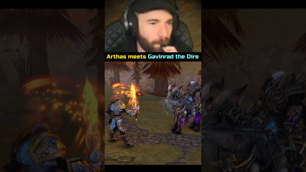Arthas meets Gavinrad the Dire