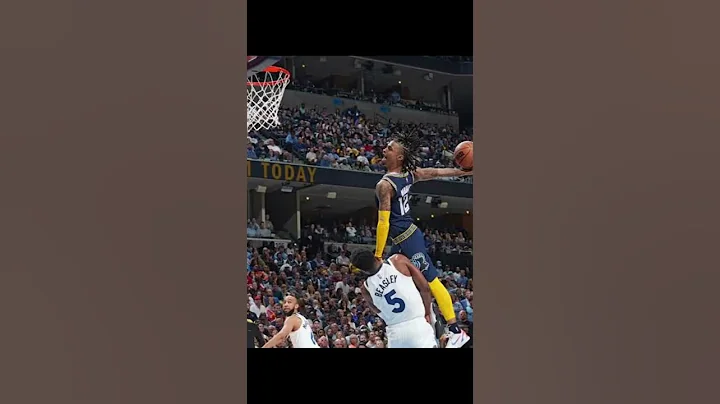 JA MORANT MESSED WITH THE WHOLE WOLVES TEAM HEADS!!!! #shorts #nba #edit #viral #jamorant