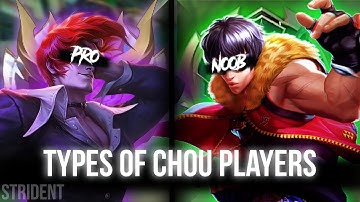 10 Types of Chou Players in Ranked!