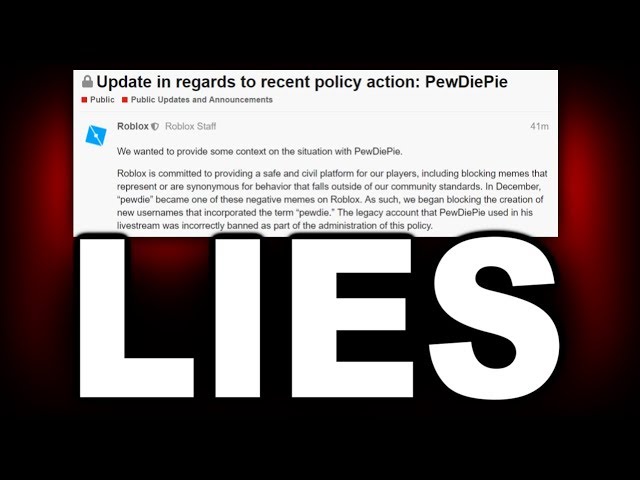 Here's why PewDiePie was banned from Roblox - Dexerto