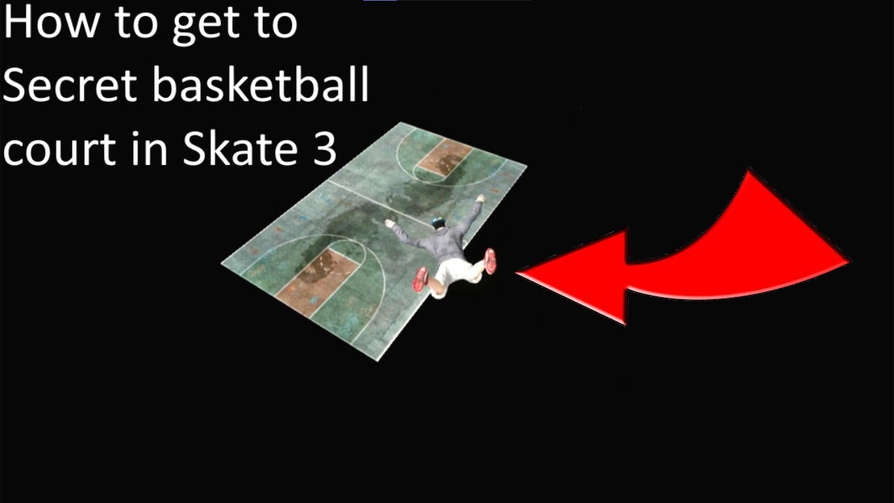 How to get to the "Secret" Basketball court in Skate 3