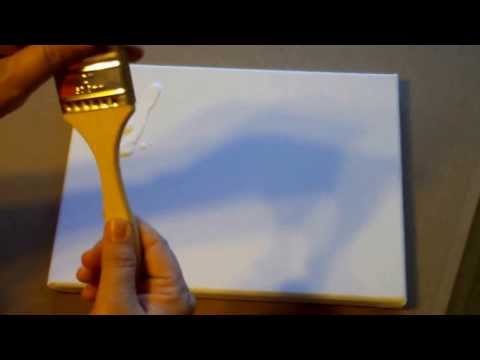 How To Gesso een doek voor Olieverf