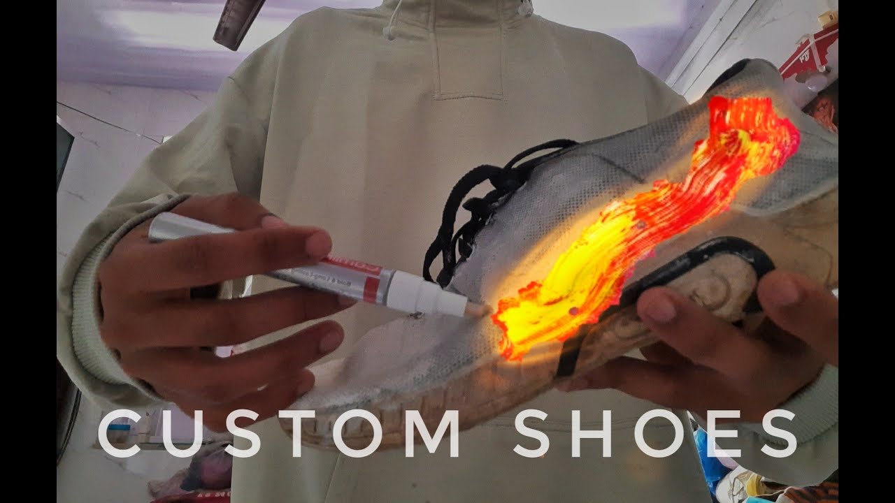 My First Custom *SHOES* - YouTube